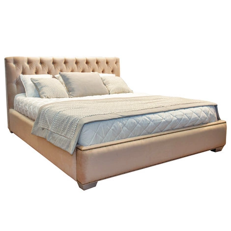 Кровать с решеткой отделка ткань Velour-06 от FRATELLI BARRI, FB.BD.SLN.10