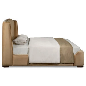 Кровать с решеткой отделка ткань Velour 220-06