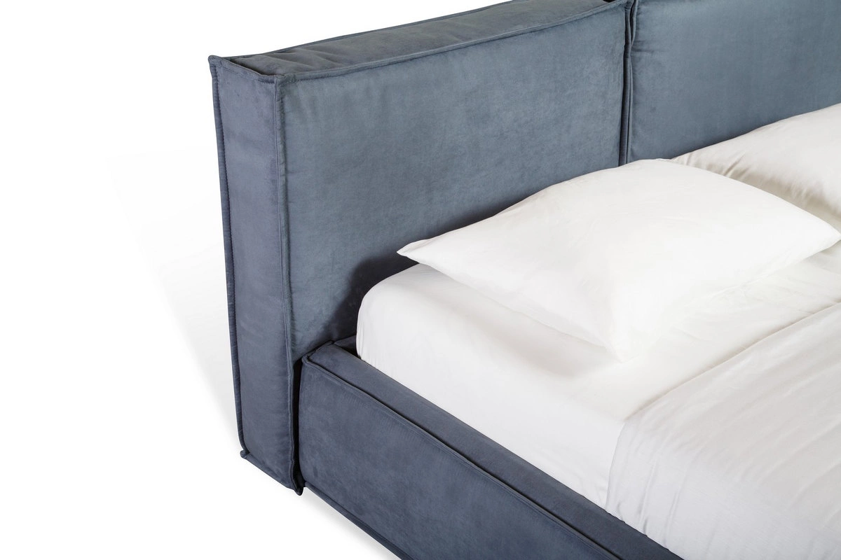 Кровать с решеткой Alita отделка ткань Suede TL 517 от MOD INTERIORS, MDI.BD.SL.20