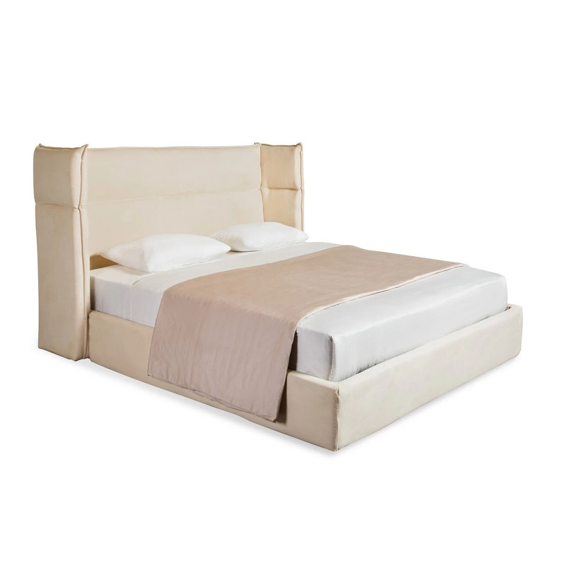 Кровать с решеткой Bonita отделка ткань Suede TL 038 от MOD INTERIORS, MDI.BD.SL.25