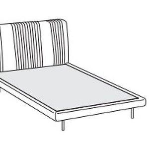 Кровать с решеткой Chloe luxury