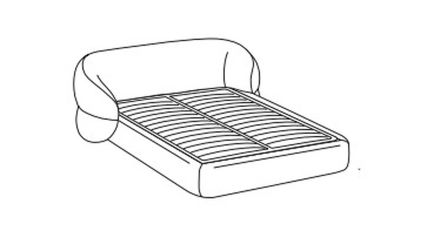 Кровать с решеткой Clip от DITRE ITALIA, DT.BD.RX.189