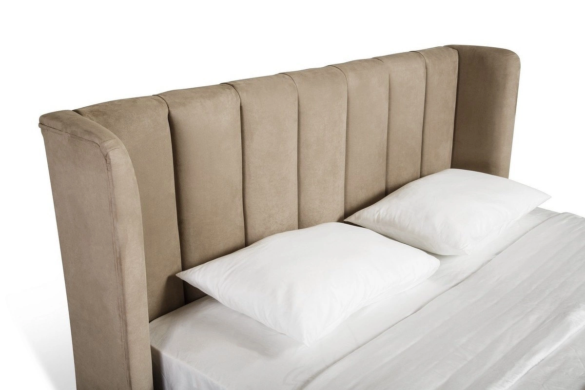 Кровать с решеткой Renata отделка ткань Suede TL 005 от MOD INTERIORS, MDI.BD.SL.14