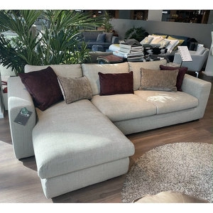 Модульный диван Vibe (левый) отделка ткань кат.С col. 991362-01 Matiss Nature, ножки colonial, С4