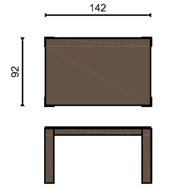 Обеденный раздвижной стол от LOYRA, LR.DT.NN.89