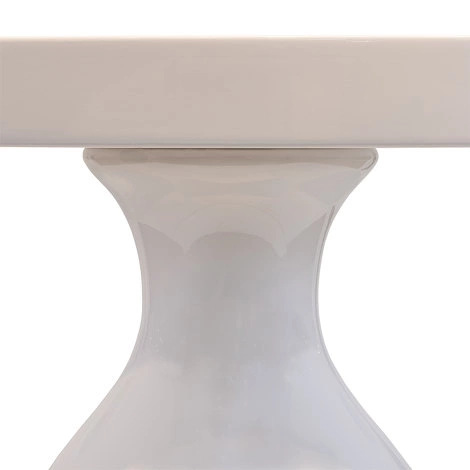 Обеденный стол отделка белый блестящий лак от FRATELLI BARRI, FB.DT.PL.42