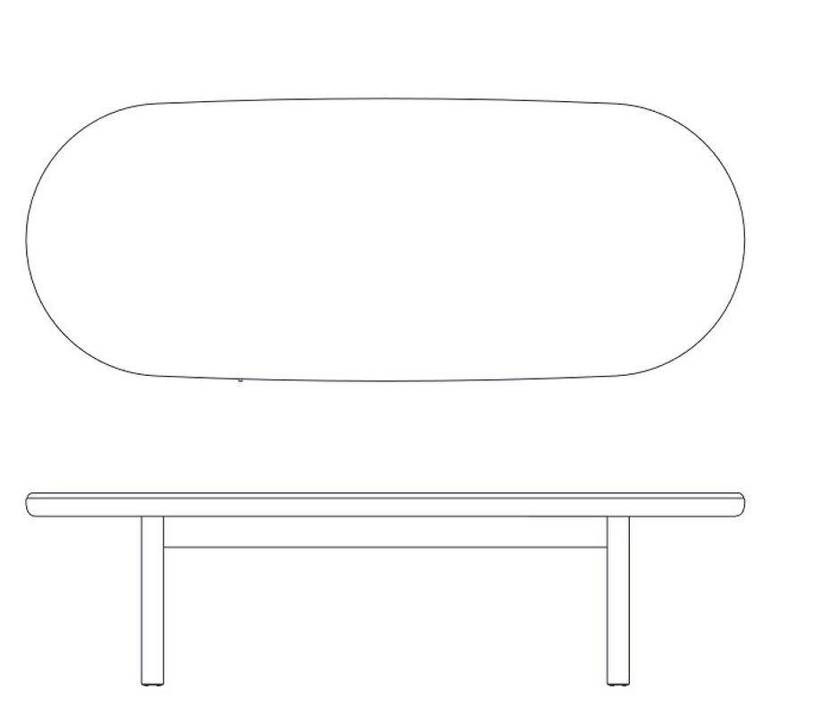 Обеденный стол от KETTAL, KT.DT.CLA.58