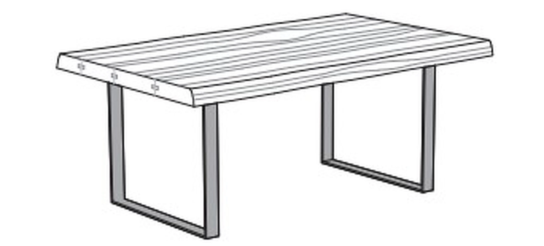 Обеденный стол от LLASS, LLA.DT.TZ.24