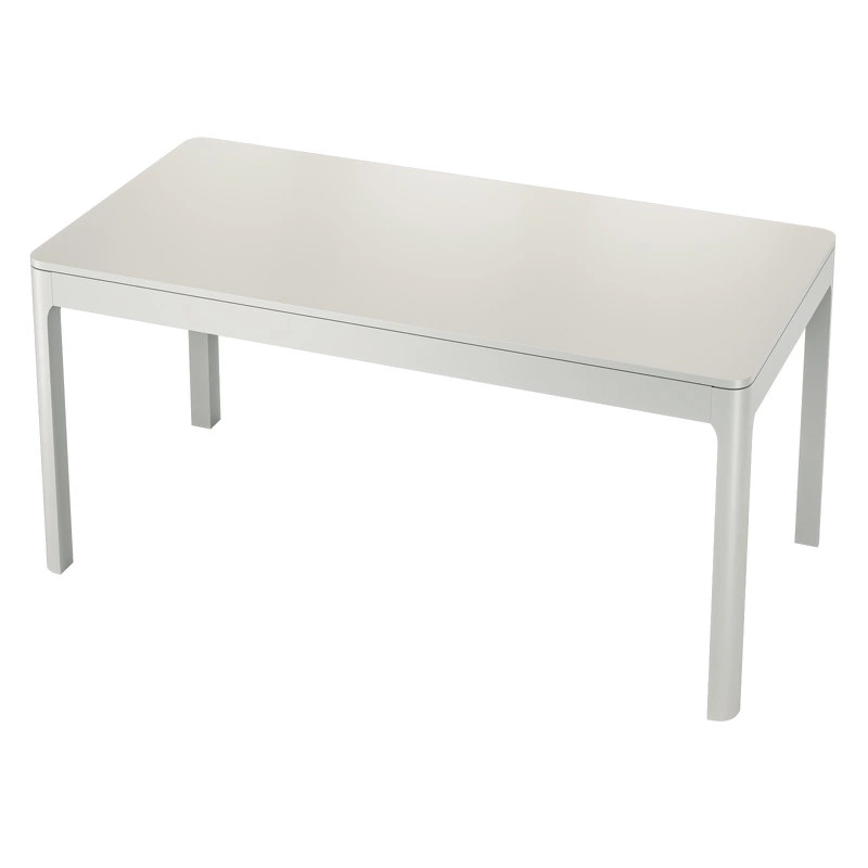 Обеденный стол отделка серый матовый лак RAL 7044 от MOD INTERIORS, MDI.DT.RD.90