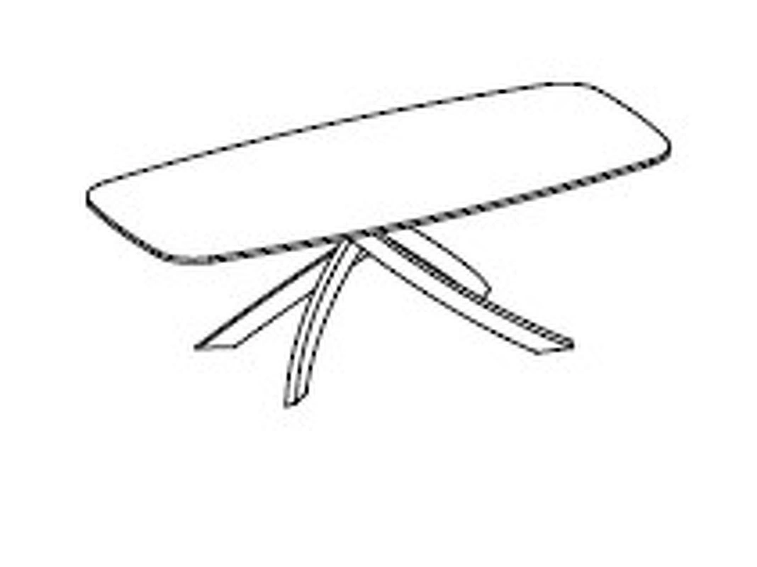Обеденный стол Artistico от BONTEMPI CASA, BP.DT.BP.1009