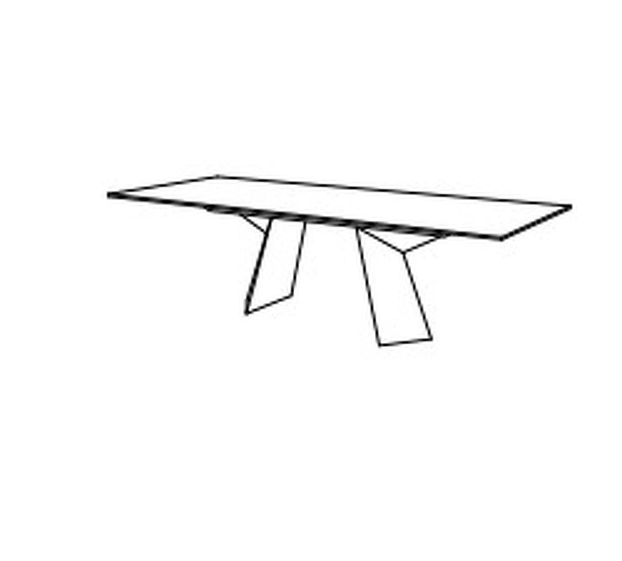 Обеденный стол Fiandre от BONTEMPI CASA, BP.DT.BP.543