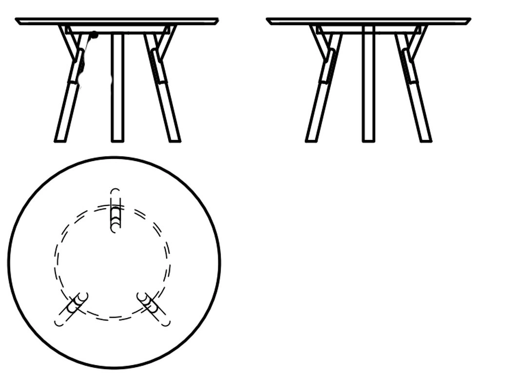 Обеденный стол Link от VARASCHIN, VN.DT.LIN.7