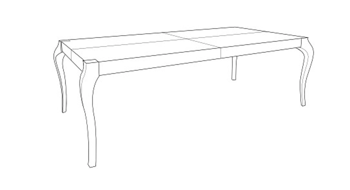 Обеденный стол Opalo от LA EBANISTERIA, EB.DT.IT.735