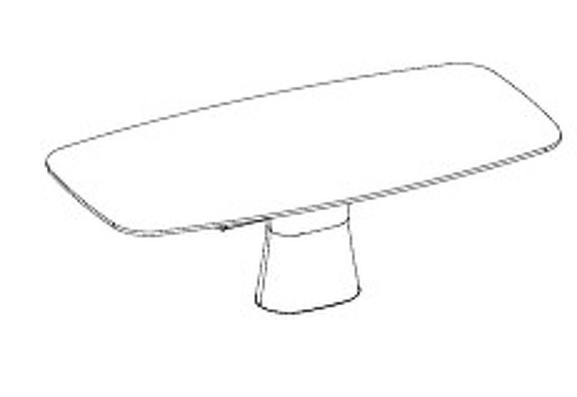 Обеденный стол Podium от BONTEMPI CASA, BP.DT.BP.928