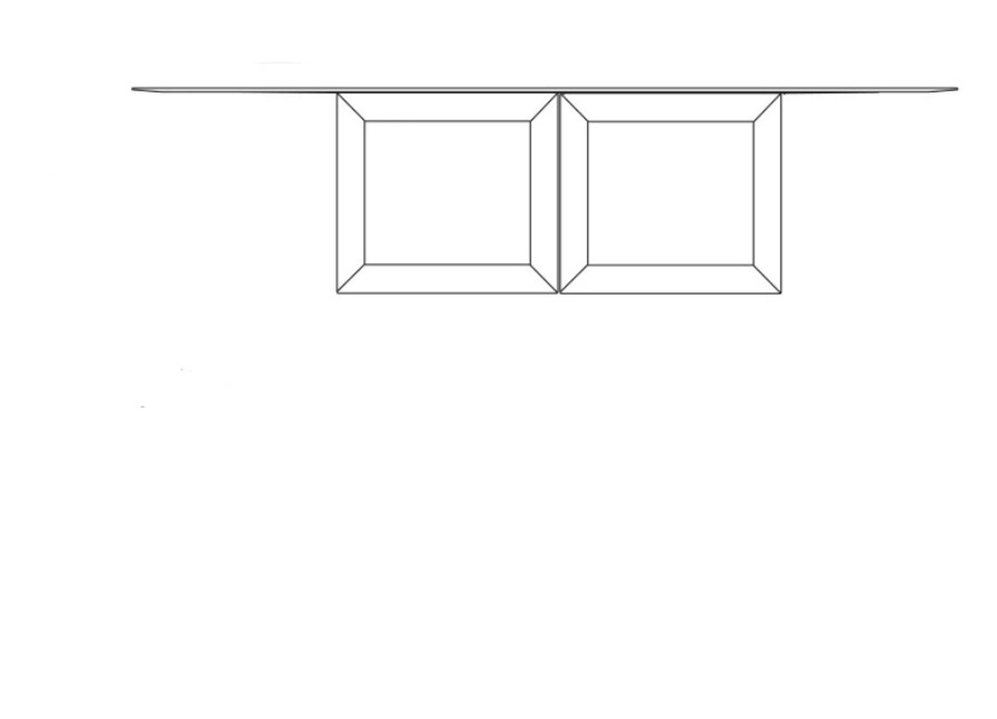 Обеденный стол Vela от VONDOM, VM.DT.VN.783