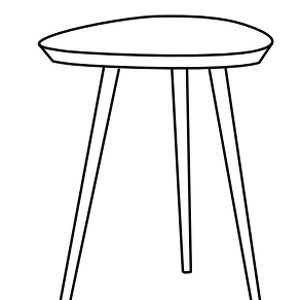 Приставной столик Gocce