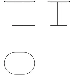 Приставной столик Plinto