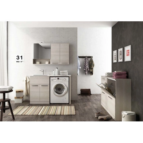 Ванная комната Urban Laundry 8 от LEGNOBAGNO, LG.MD.UB.17