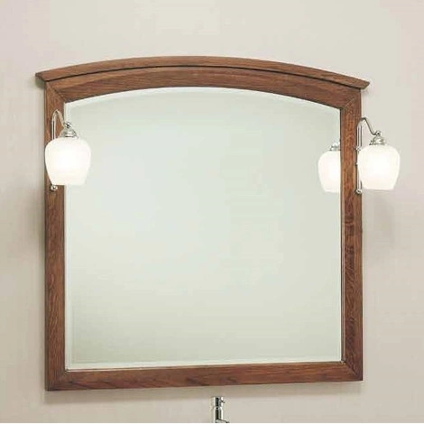Зеркало Retro с двумя бра от LEGNOBAGNO, LG.MR.RT.44